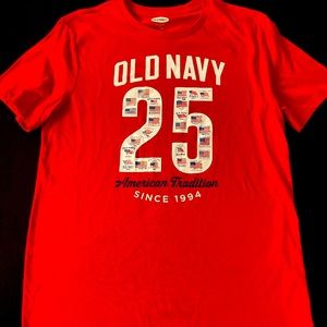 Employee Exclusive Old Navy 25th Anniversary tee